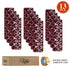 Maroon Stair Carpet Treads Indoor (Set of 13)