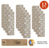 Beige Stair Rugs (Set of 13)