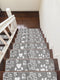 Gray Puppy Paws Stair Treads (Set of 13)