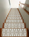 Beige Indoor Stair Rugs (Set of 13)