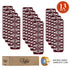 Maroon Staircase Step Treads (Set of 13)