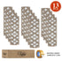 Beige Diamond Stair Tread Covers (Pack of 13)