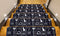 Navy Blue Modern Carpet Stair Runners (Set of 13)