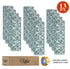 Staircase Step Treads Teal Indoor (Set of 13)