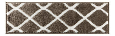 Willow - Low Pile Brown Stair Treads Carpet