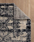 Diamond Shag Black Deep Pile Area Rug