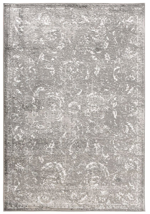 4' X 6' Atlantis Grey Transitional Area Rug