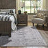 4' x 6' Light Gray Farmhouse Area Rug