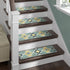 Teal Aura - Deep Pile Carpet Stair Treads