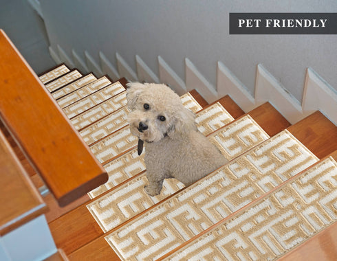 Water Oak Beige Soft Stair Treads