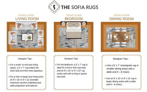 Water Aura Blue & Gray Modern Low Pile Area Rug