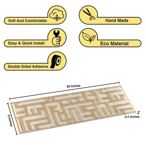 Water Oak Beige Soft Stair Treads