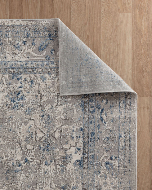 5' x 7' Anatolia's Tomb Blue & Gray Oriental Area Rug